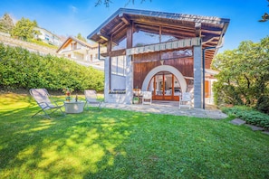 Teilansicht des Hauses
