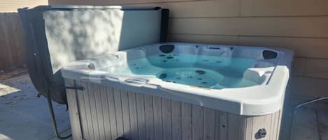 Relax and Unwind in the Hot Tub!