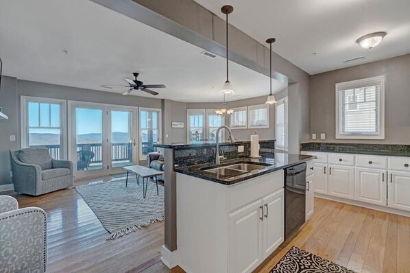 Kitchen--- Open Floor Plan