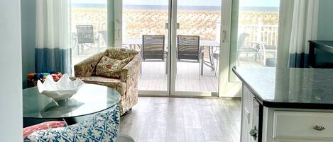 AMAZING OCEAN VIEW FROM OUR Open concept kitchen and family room