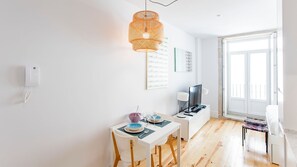 Dining area and Living area #porto #downtown #airbnb