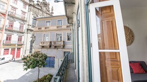 Street view of iconic Rua das Flores from your apartment's balcony. #porto #travel #airbnb