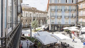 Street view of iconic Rua das Flores from your apartment's balcony. #porto #travel #airbnb