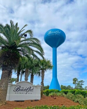 Front Entrance Water Tower