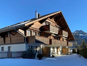 Sky, Building, Window, Snow, Plant, House, Tree, Cottage, Slope, Residential Area