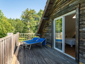 Sky, Shade, Wood, Tree, Plant, Cottage, Porch, Real Estate, Leisure, Landscape