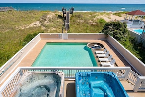 SNH345: Take It To The Limit | ML Deck - Two Hot Tubs, Pool Area & View