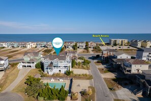 OW17: Mama Burt's | Aerial View & Beach Access