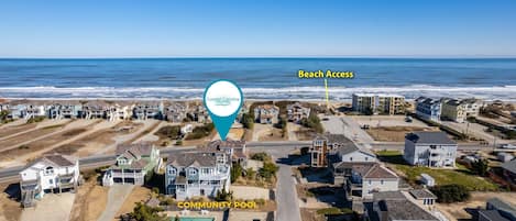 OW16: After Dune Delight | Aerial View and Beach Access & Community Pool