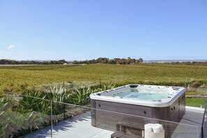 Baignoire à remous extérieure