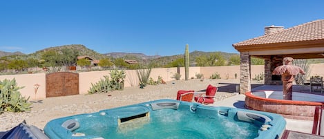 Cave Creek Vacation Rental | 4BR | 4.5BA | 4,000 Sq Ft | 1 Step to Enter