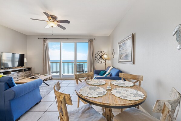 Living Room Area Overlooking the Beach #1