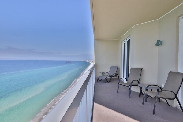 Private balcony!