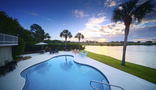 View of the Sunrise from Private Deck