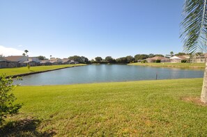 View of private lake
