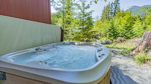 Bain à remous extérieur
