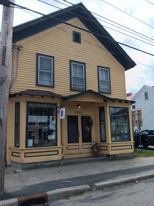 Front of building