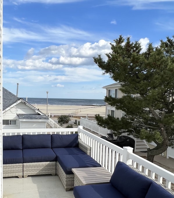 Top balcony with ocean view