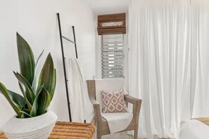A quiet corner of the bedroom.