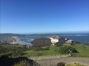 Vue sur la plage/l’océan