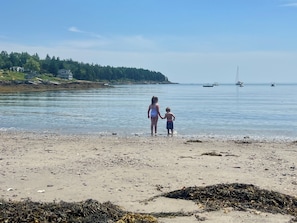 Lowell's Cove is just a short walk away, a great place for kiddos to swim and comb the beach for treasures!