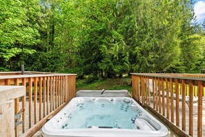 Bain à remous extérieur