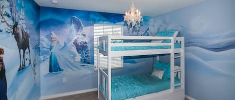 Frozen themed room