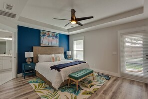 Master Bedroom with King bed