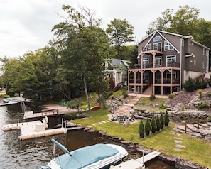 House from Lake