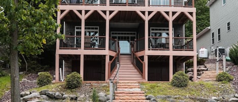 House from Lake