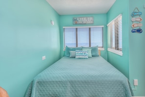 The tropical colors are so inviting and the sound of the waves is so relaxing.