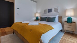 View of the master bedroom, with such a pleasant decor #airbnb #lisbon #portugal #pt #downtown #masterbedroom #bedroom
