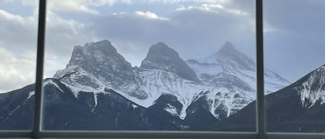 Vue depuis l’hébergement