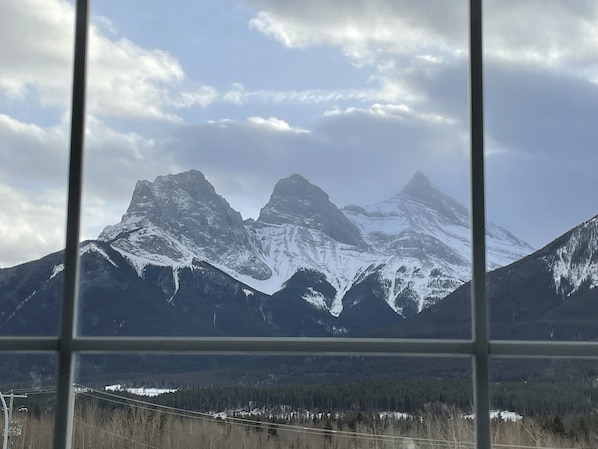 Vue depuis l’hébergement