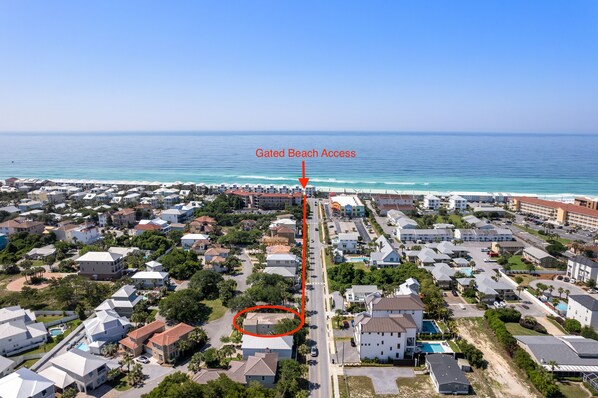 5 Minute Walk to Private Beach Access