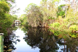 view from dock. 