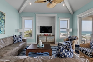 Summer Sunset living room