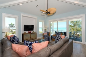 Top floor Living room with views (trees are now gone)