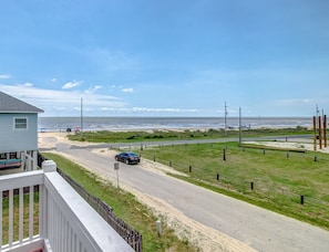 View from the second-story deck.