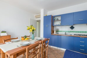 Dining table in the kitchen