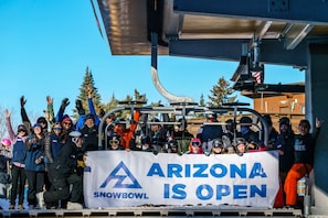 Arizona Snowbowl is OPEN