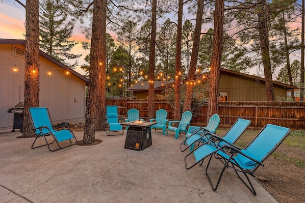 Patio and Firepit