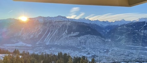 Vue depuis l’hébergement