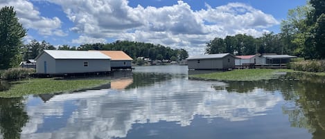 Beautiful view from The Hideout dock taken on 4/30/2024.