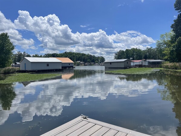 Beautiful view from The Hideout dock taken on 4/30/2024.