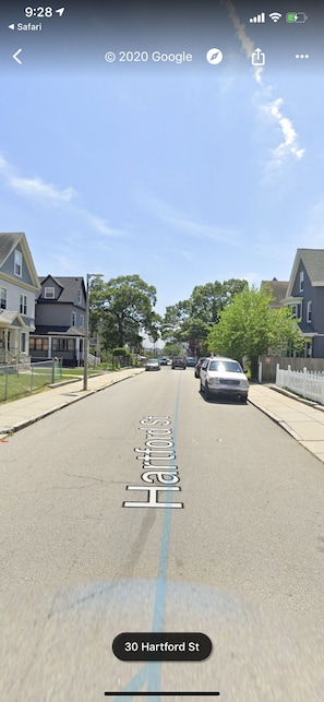 Nice tree lined street with ample street parking available.