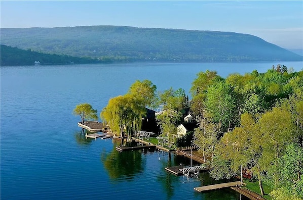 Lake view looking south