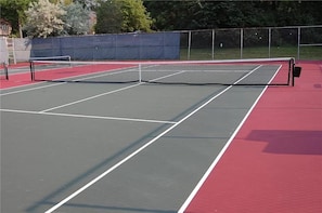 Tennis courts