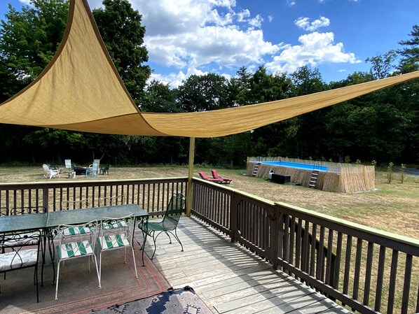 Back Patio and pool