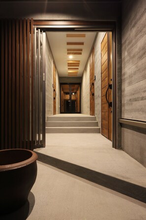 Interior entrance